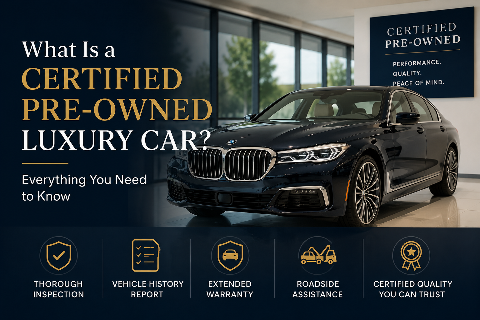 What Is a Certified Pre-Owned Luxury Car? Everything You Need to Know